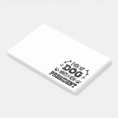Selbst mein Hund will einen neuen Präsidenten Post-it Klebezettel (angewinkelt)