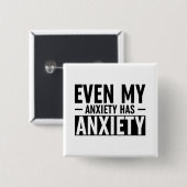 Selbst meine Angst hat Angst Button (Vorne & Hinten)
