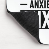Selbst meine Angst hat Angst Mousepad (Ecke)