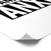 Selbst meine Angst hat Angst Poster (Ecke)