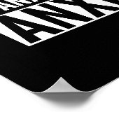 Selbst meine Angst hat Angst Poster (Ecke)