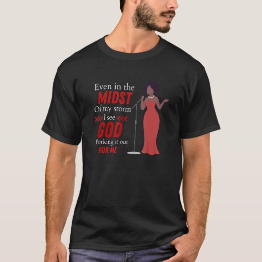 Selbst mitten im Sturm T-Shirt (Vorderseite)