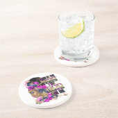 Selbst mitten in meinem Sturm sehe ich Gott arbeit Getränkeuntersetzer (Seite)