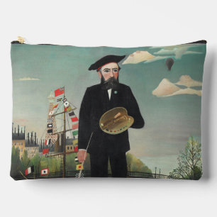 Selbst: Portrait – Landschaft, Henri Rousseau 1890 Zubehörtasche
