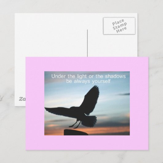 selbst postkarte (Vorne/Hinten)