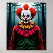 selbst schlanker Mann braucht einen Clown Poster (Vorne)