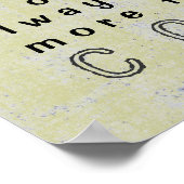 SELBST SEIN - 12x12 Poster (Leinwand Option) (Ecke)