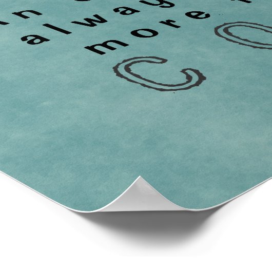 SELBST SEIN - 12x12 Poster (Leinwand Option) (Ecke)