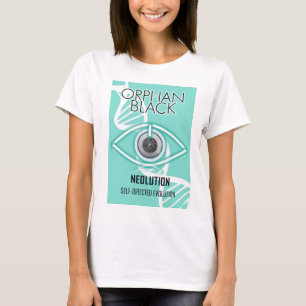 Selbst-Verwiesene Evolution (verwaistes schwarzes T-Shirt