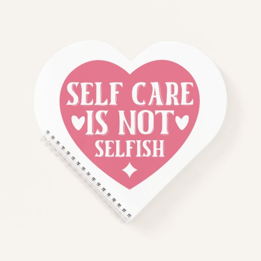 Selbstachtung ist nicht egoistisch notizblock (Vorderseite)