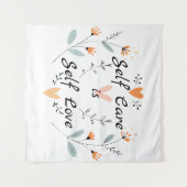 Selbstachtung ist Selbstversorgung Liebe: Bewunder Wandteppich (Vorderseite (Horizontal))