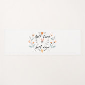 Selbstachtung ist Selbstversorgung Liebe: Bewunder Yogamatte (Vorderseite (Horizontal))