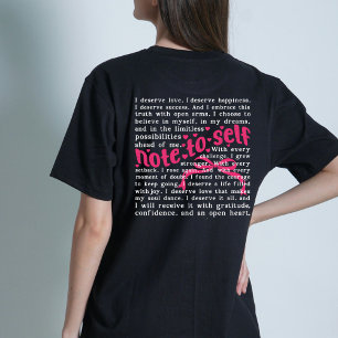 Selbstachtung, Liebe, Bewusstsein für psychische G T-Shirt