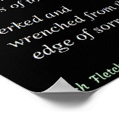 Selbstachtung Poster (Ecke)