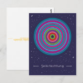 Selbstachtung Postkarte (Vorne/Hinten)