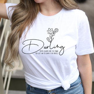 Selbstachtung und Bewusstsein für psychische Gesun T-Shirt