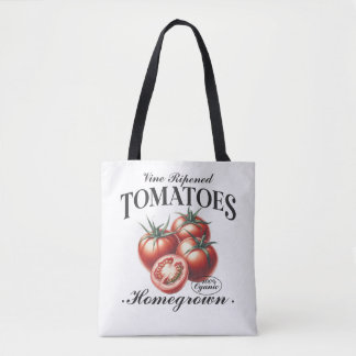 Selbstangebaute Tomaten Vintage Tomaten Früchte De Tasche