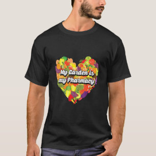 Selbstangebautes organisches Essen für Gärtner lok T-Shirt