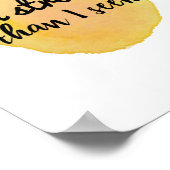 Selbstannahme inspirierende Zitate Poster (Ecke)