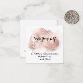 *~* Selbstanzeige AP62-Flachnotiskarte Mitteilungskarte (Vorderseite/Rückseite Beispiel)