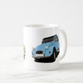 Selbstbau 2CV (Zwei Pferde) - Kaffeetasse (VorderseiteRechts)