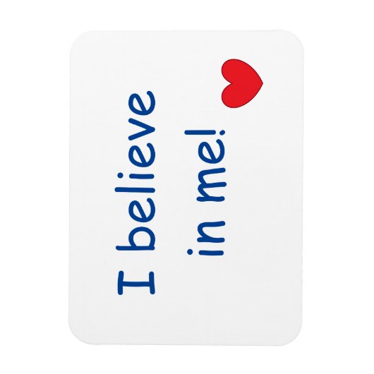 Selbstbejahend Magnet (Vertikal)