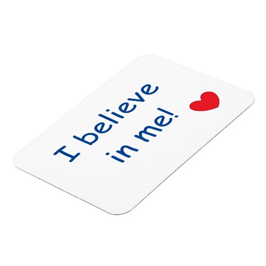 Selbstbejahend Magnet (Linke Seite)