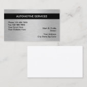 Selbstbewegender metallischer Blick Visitenkarte (Vorne/Hinten)