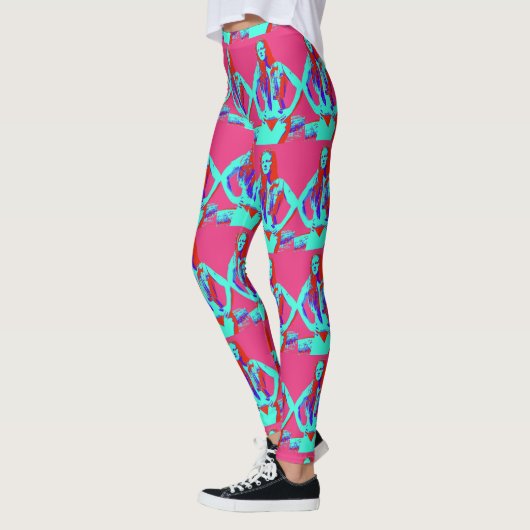 selbstbewusst sagen, was Bikini Mädchen rosa Leggings (Links)