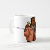 SELBSTBEWUSSTE CHEFIN-CHIC-TASSE KAFFEETASSE (Vorderseite Links)