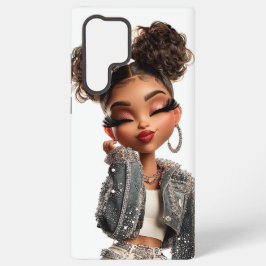 Selbstbewusste Couture-Schönheit Samsung Galaxy Hülle