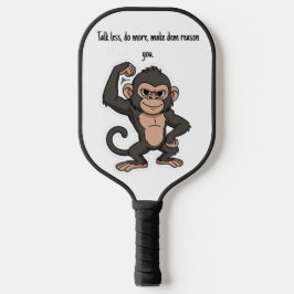 Selbstbewusster Monkey Pickleball-Schläger Pickleball Schläger