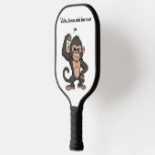 Selbstbewusster Monkey Pickleball-Schläger Pickleball Schläger (Links)