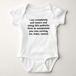 Selbstbewusstes Baby Strampler