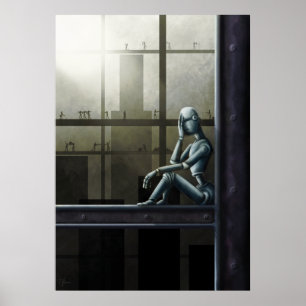Selbstbewusstes Plakat