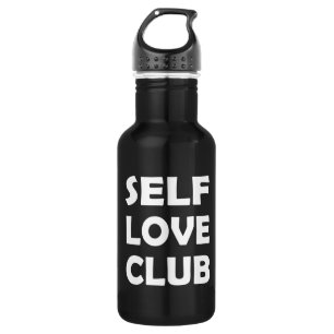 Selbstbewusstsein mit Liebe Kümmern Heart Edelstahlflasche