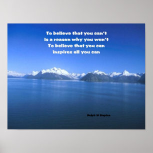 Selbstbewusstsein-Poster Poster