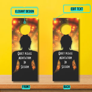 Selbstbewusstsein stört das Zeichen nicht Türanhänger