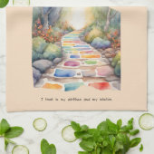 Selbstbewusstseinsbejahung Geschirrtuch (Gefaltet)