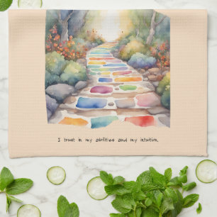 Selbstbewusstseinsbejahung Geschirrtuch