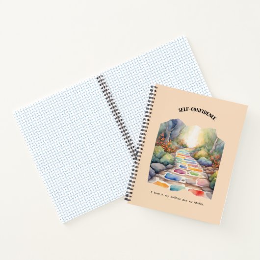 Selbstbewusstseinsbejahung Notizblock (Innenseite)