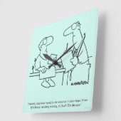 Selbstdiagnose Quadratische Wanduhr (Winkel)