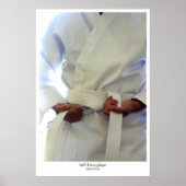 Selbstdisziplin Poster (Vorne)