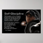 Selbstdisziplinarposter Poster (Vorne)