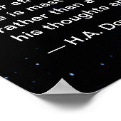 Selbstdisziplinarposter Poster (Ecke)