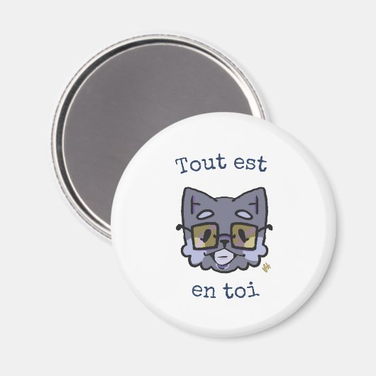 Selbstentdeckungs-Ausweis Magnet (Vorderseite/Rückseite)