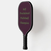 Selbsternannter Pickleball-Champion Pickleball Schläger (Links)