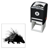 selbstfärbende Porcupine-Briefmarke Permastempel (Beispiel)