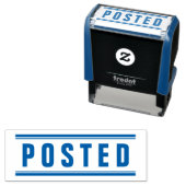 SELBSTFÄRBENDER BÜRO-POSTSTEMPEL PERMASTEMPEL (Beispiel)