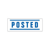 SELBSTFÄRBENDER BÜRO-POSTSTEMPEL PERMASTEMPEL (Design)